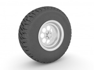 off-road wheel Modello 3D