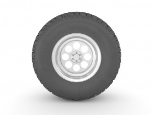 off-road wheel Modello 3D