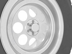 off-road wheel Modello 3D