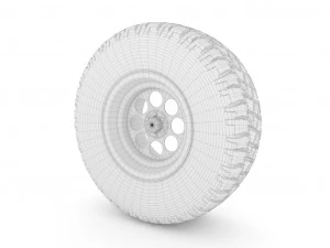 off-road wheel 3D Model