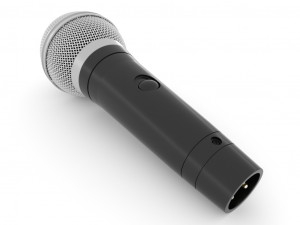 microphone 3Dモデル