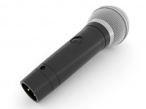 microphone 3Dモデル