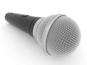 microphone 3Dモデル