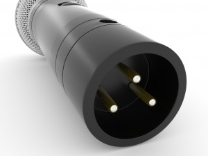 microphone 3Dモデル