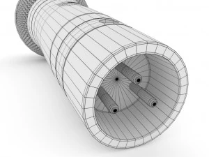microfone Modelo 3D