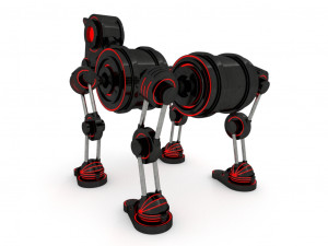 geom robot dog Modelo 3D