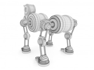 geom robot dog Modelo 3D