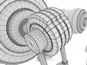 geom robot dog Modelo 3D