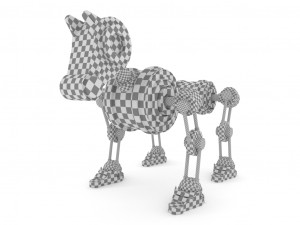 geom robot dog Modelo 3D