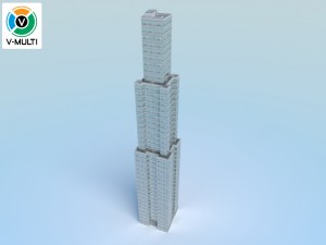 low poly building 2 3Dモデル