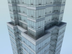 low poly building 2 3Dモデル