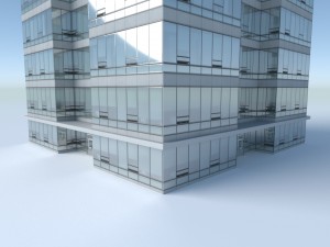 low poly building 2 3Dモデル