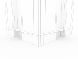low poly building 2 3Dモデル