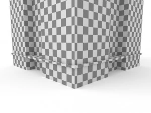 low poly building 2 3D Model