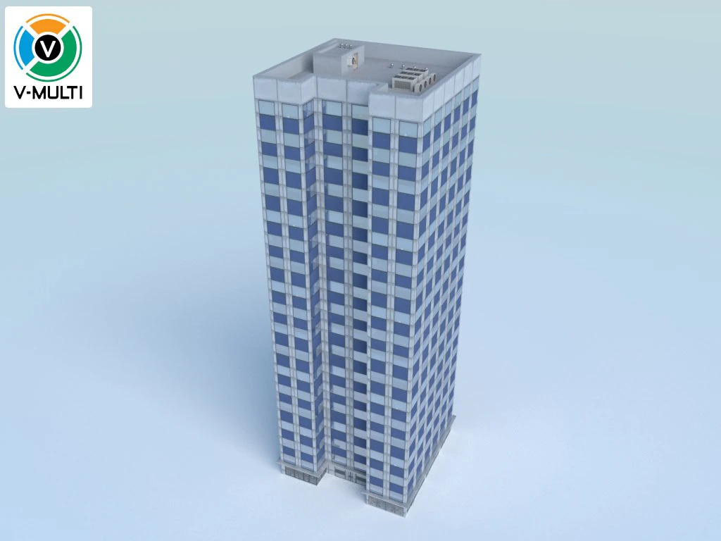 b&acirc;timent low poly 3 Modèle 3D .c4d .max .obj .3ds .fbx .stl .blend 