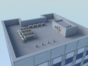 low poly building 3 3Dモデル