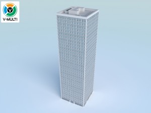 low poly building 4 3Dモデル