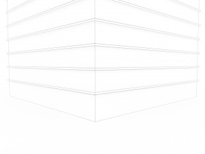 low poly building 4 3D 모델