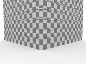 b&acirc;timent low poly 4 Modèle 3D