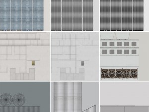 low poly building 4 3D 모델
