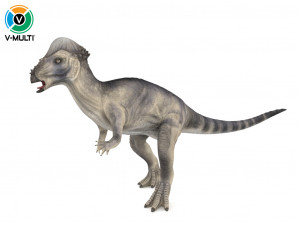 pachycephalosaurus rigged Modelo 3D