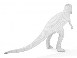 pachycephalosaurus rigged Modelo 3D