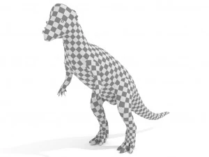 pachycephalosaurus rigged 3D Model
