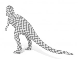 pachycephalosaurus rigged 3D Model