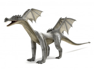 dragon rigged 3Dモデル