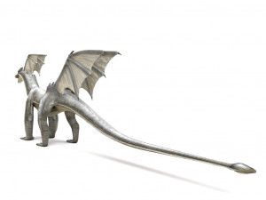 dragon rigged 3Dモデル