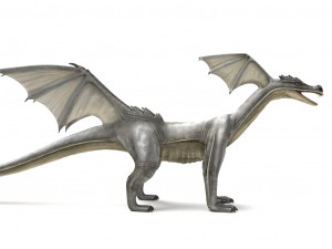 dragon rigged 3Dモデル