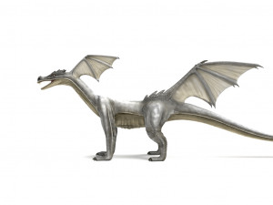 dragon rigged 3Dモデル