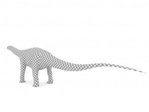 argentinosaurus rigged Modelo 3D