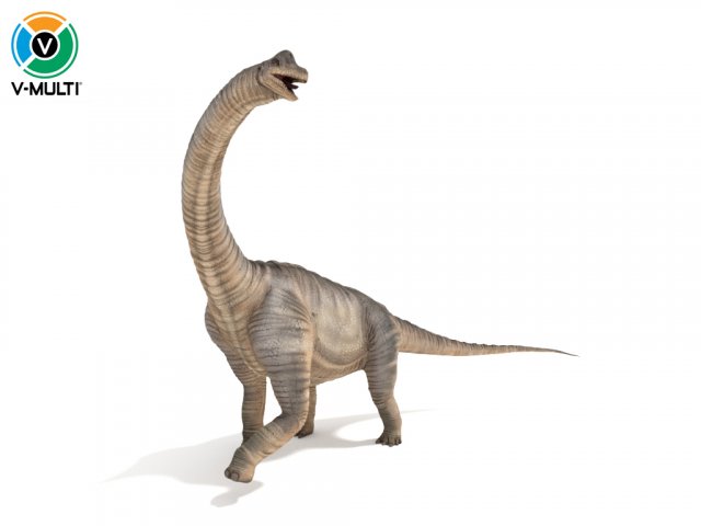 brachiosaurus rigged Modello 3D .c4d .max .obj .3ds .fbx .stl .blend 