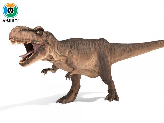 Tyrannosaurus Rex Rigged 3d Model In Dinosaur 3dexport