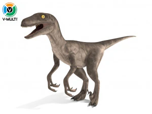 velociraptor Modelo 3D