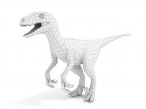 velociraptor 3Dモデル