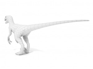 velociraptor 3Dモデル