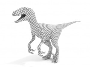 velociraptor 3Dモデル
