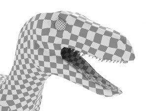velociraptor 3Dモデル