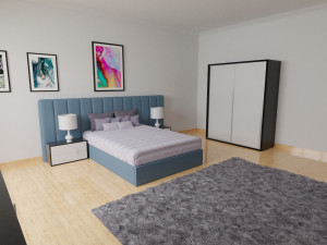 bedroom 3D-Modell
