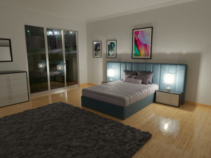 bedroom 3D-Modell