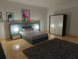 bedroom 3D-Modell