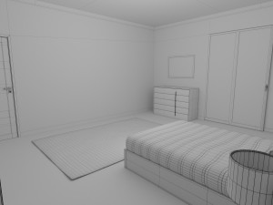 bedroom 3D-Modell