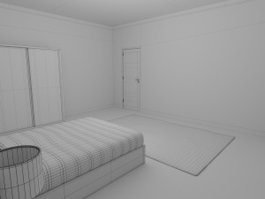 bedroom 3D-Modell