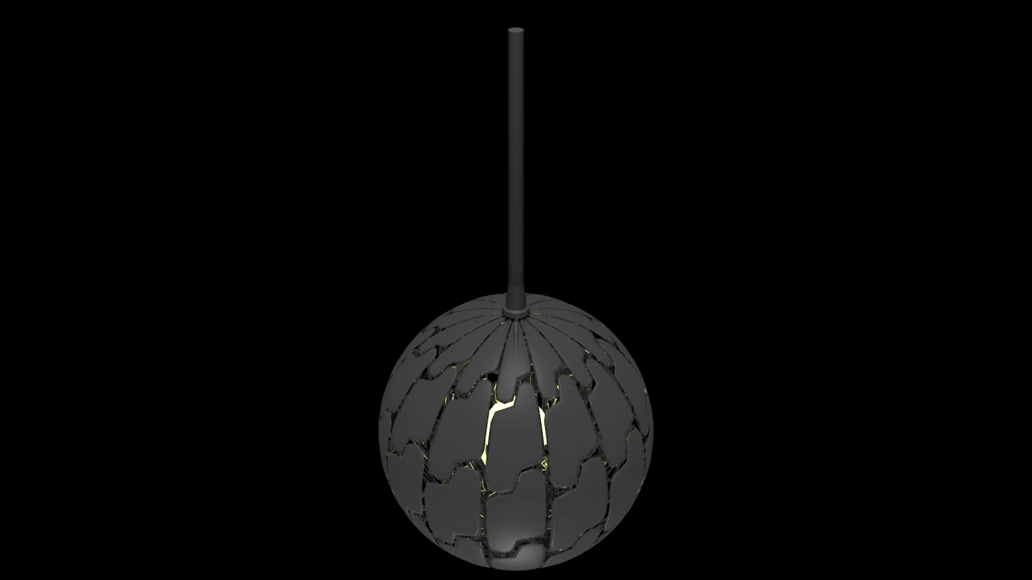 explode shaped lamp 3D Model .c4d .max .obj .3ds .fbx .stl .blend