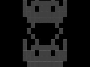 space invader 3Dモデル