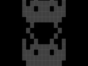 space invader 3D Model