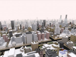 Extremely large scale cityscape design Modelo 3D