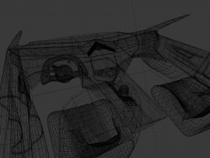 Dashboard concept 2 3D Model
